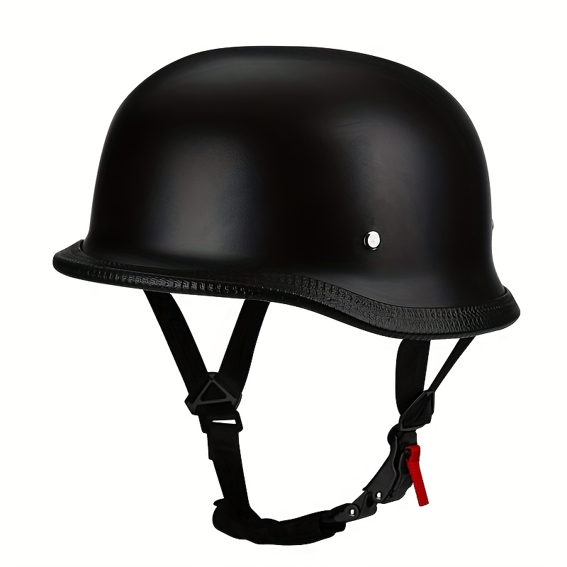 Motorcycle Gear Vintage - Halfhelm motorfiets Duitse lederen vintage helm