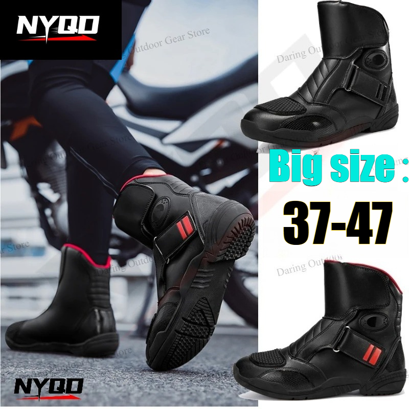 Motorcycle Gear For Plus Size Women - Motorlaarzen Rijschoenen Heren Dames Weerbestendig Waterdicht