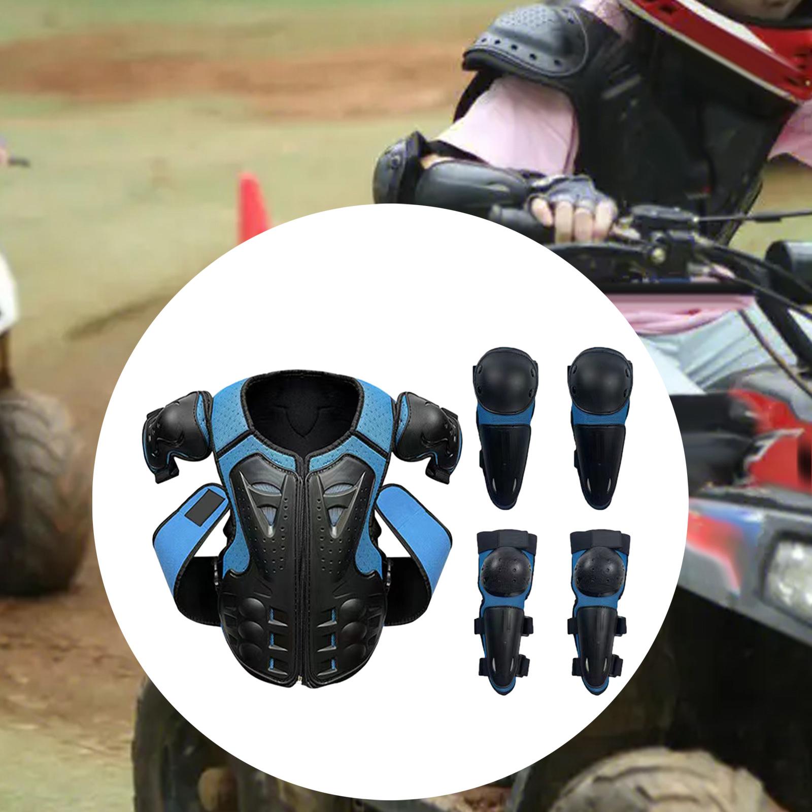 Motorcycle Gear Mesh - Motorfiets beschermingspak voor kinderen, ademend mesh