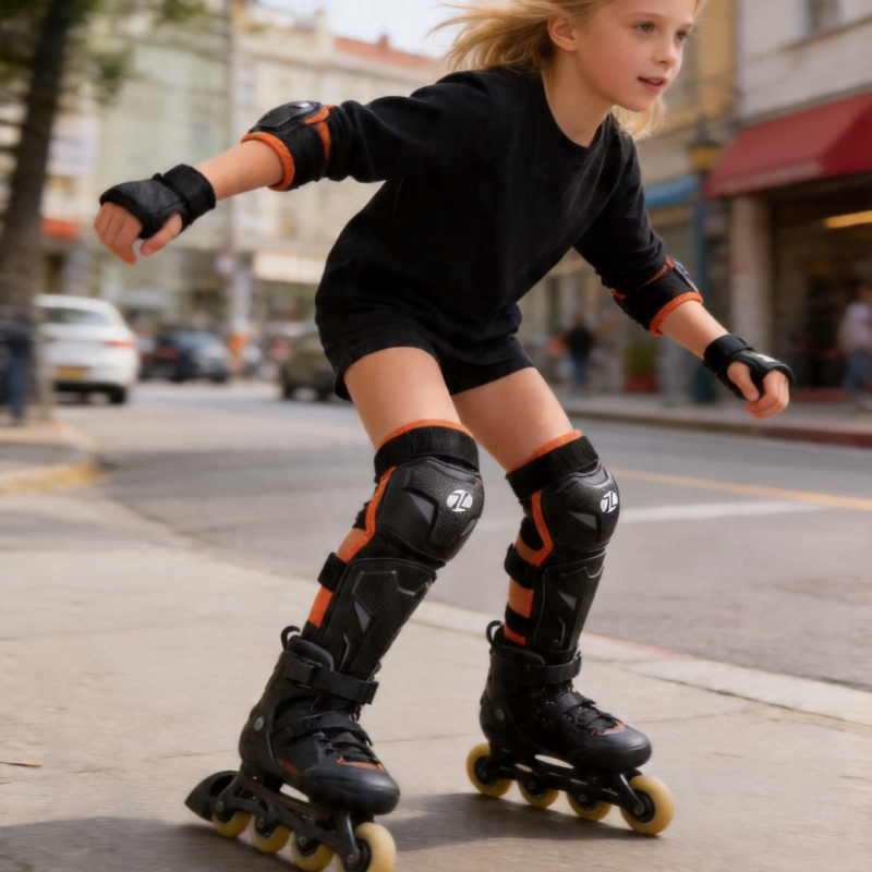 Knee Guard Hard - JCAA Kinder Knie- en Elleboogbeschermers Harde