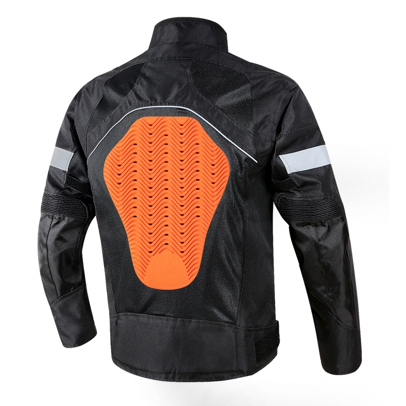 Motorcycle Gear Jacket Women - Heren Dames Oranje Universele CE-gecertificeerde Moto
