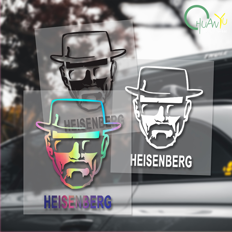 Motorcycle Gear Equipment - Heisenberg Creatieve Tekst Patroon Sticker Auto