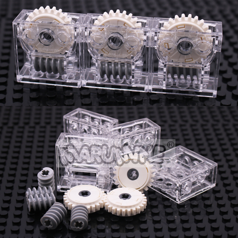 Motorcycle Gear Tidy - Marumine Versnellingsbak MOC Bouwsteen Technologie Onderdelen