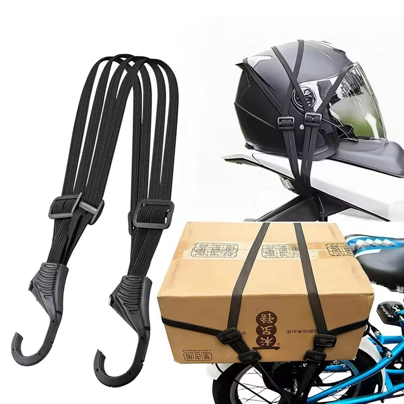 Motorcycle Gear Mesh - Universele 60/90cm motorfiets bagageriem moto helm