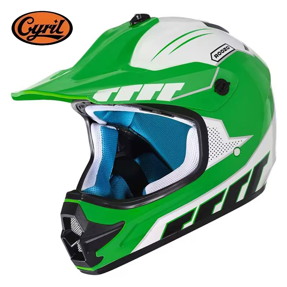 Motorcycle Gear Kids - Kinder Motocross Uitrusting Set met Helm,
