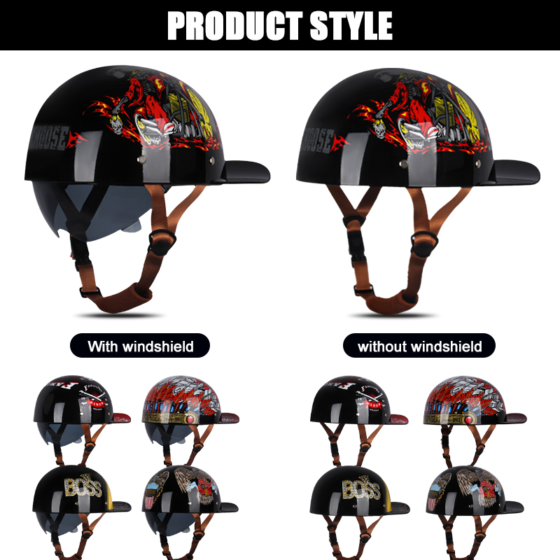 Open Baseballpet Voor Heren En - Motorcycle Gear Vintage recensie en prijs