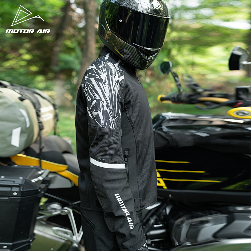 Zwarte motorjas Herenkleding R - Motorcycle Gear Mesh recensie en prijs