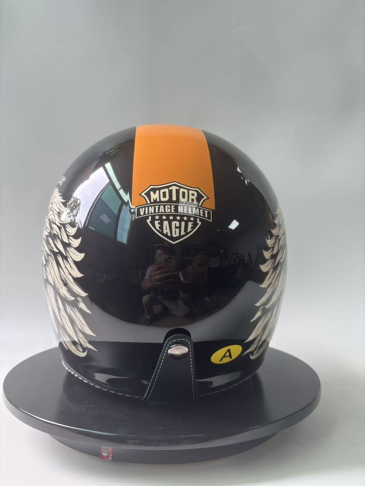 Unisex retro driekwart motorhe - Motorcycle Gear Vintage recensie en prijs
