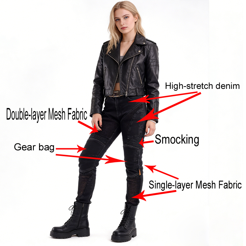 Zomerrijbroek Dames Kevlar Mot - Motorcycle Gear Jeans recensie en prijs