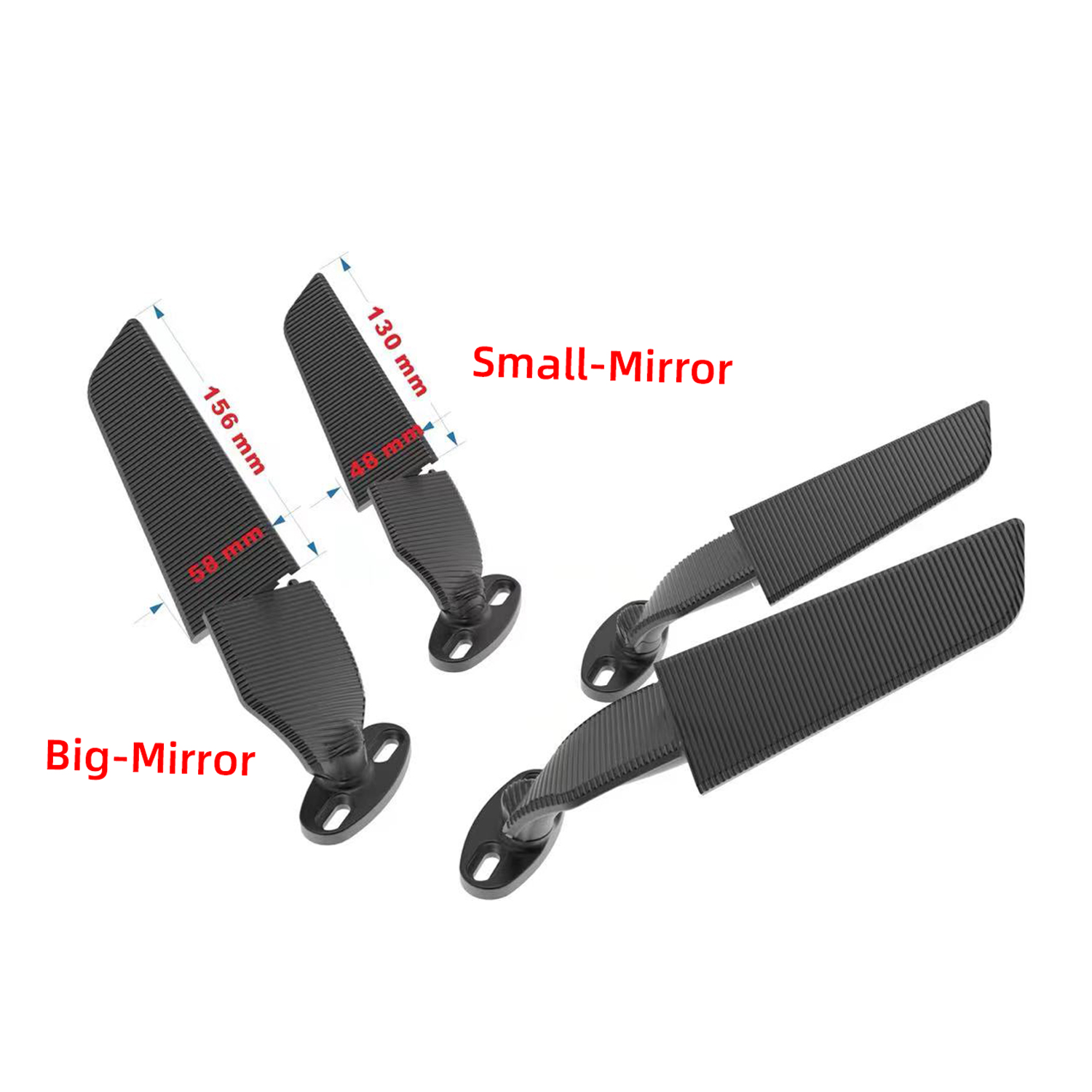 Voor Kawasaki Ninja 300R 250R  - Mirror Extender Bar recensie en prijs