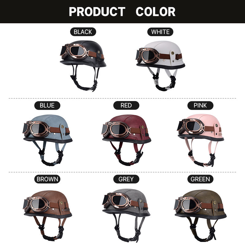 Motorhelmen Casco Moto Helm Ha - Motorcycle Gear Vintage recensie en prijs