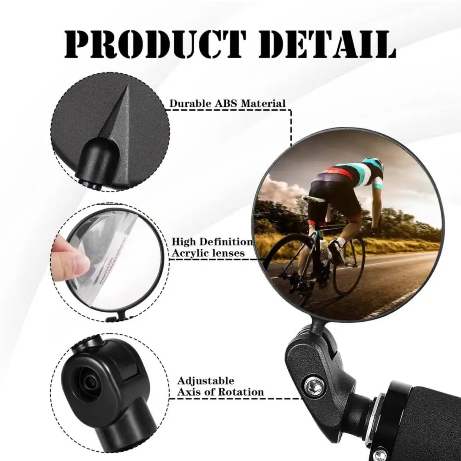 2 stuks fiets achteruitkijkspi - Mirror Extender Bar recensie en prijs