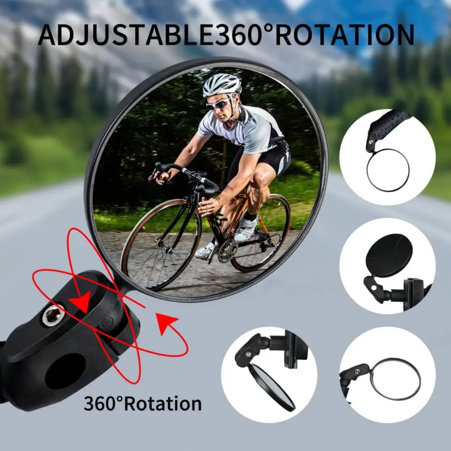 2 stuks fiets achteruitkijkspi - Mirror Extender Bar recensie en prijs
