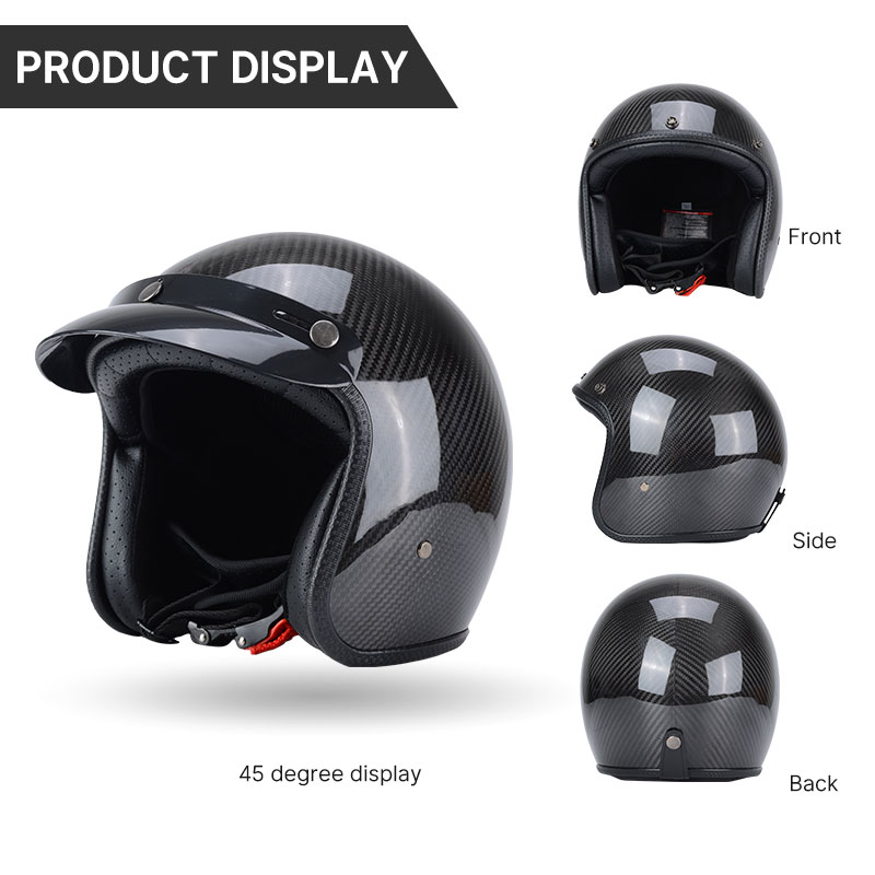 Superlichtgewicht vintage helm - Motorcycle Gear Vintage recensie en prijs