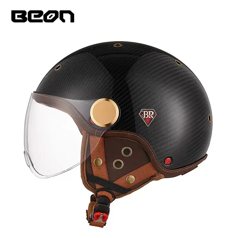 BEON BR13 Retro open gezicht h - Motorcycle Gear Vintage recensie en prijs