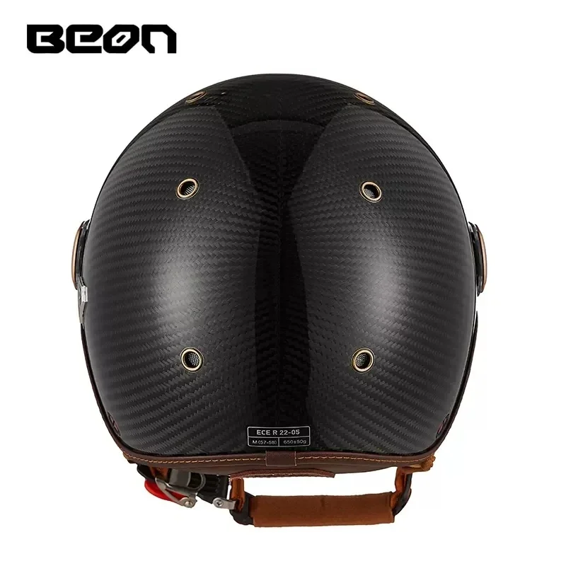BEON BR13 Retro open gezicht h - Motorcycle Gear Vintage recensie en prijs