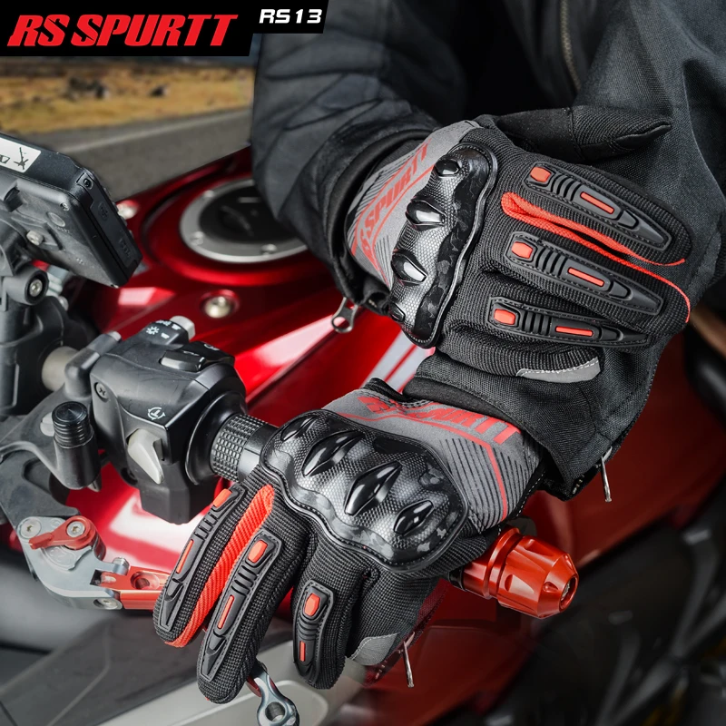 RS Volledige Vinger Motorhands - Motorcycle Gear Mesh recensie en prijs