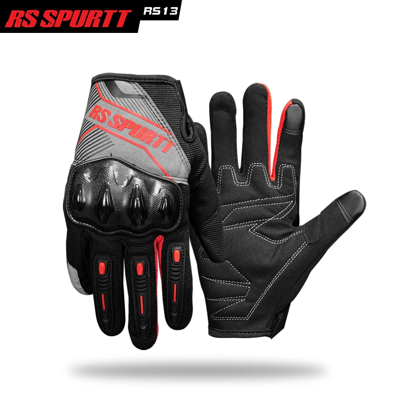 RS Volledige Vinger Motorhands - Motorcycle Gear Mesh recensie en prijs